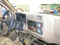 Nakamichi source unit and digital volt meter in the dash
