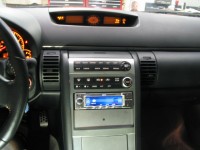 Custom mounted Clarion Pro Audio source unit with Sirius satellite radio