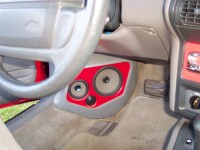 Driver's Kick Panel Close-Up